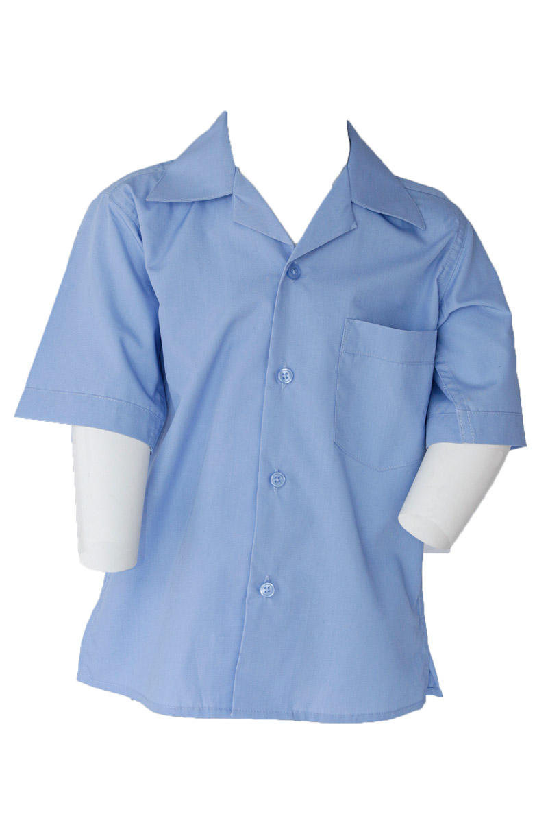 Boys Blue Short Sleeve Shirt