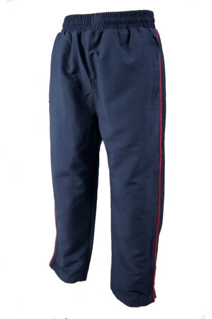 Navy Microfibre Trackpants