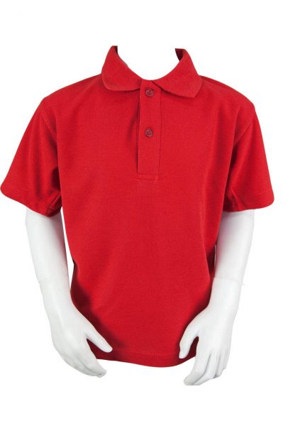 Plain Red Polo